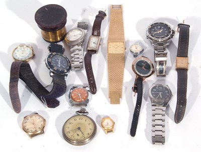 Lot 277 - Mixed Lot of wrist watches including an...