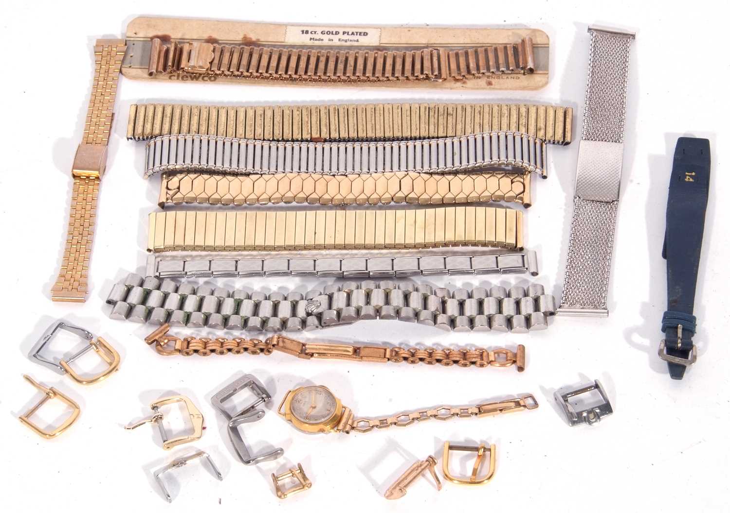 Lot 279 - Mixed Lot of various watch straps, watch...