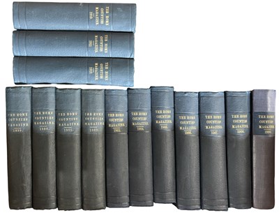 Lot 909 - ONE BOX: THE HOME COUNTIES MAGAZINE, 1899-1912....