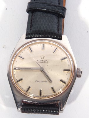 Lot 254 - Gents Omega Geneve automatic wrist watch dated...
