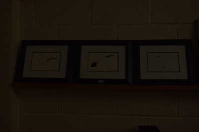 Lot 32 - Benjamin Chee Chee - three abstract prints of...