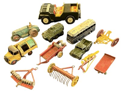 Lot 327 - A small collection of playworn die-cast...