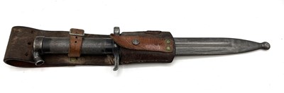 Lot 108 - 20th century Swedish 1898 pattern bayonet,...