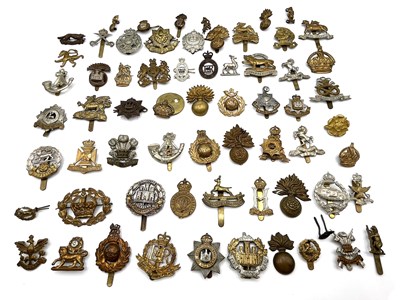 Lot 49 - Quantity of 20th century British Army cap...