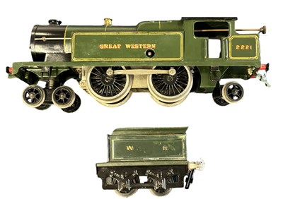 Lot 7 - A Hornby 0 gauge 4-4-2 Great Western #2221...