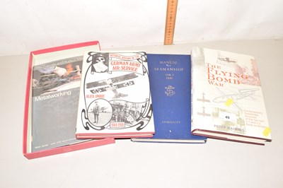 Lot 55 - The Manual of Seamanship 1951, The Flying Bomb...