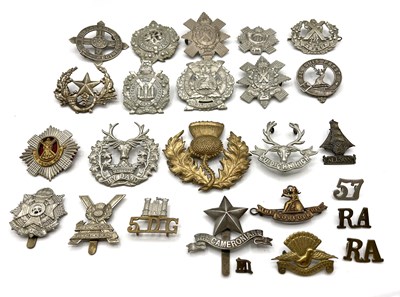 Lot 52 - Quantity of 20th century Scottish regimental...