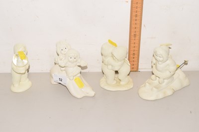 Lot 52 - A collection of porcelain figures of children