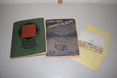 Lot 76 - A junior stamp collection in albums plus an...
