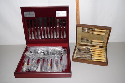 Lot 149 - A Viners 44 piece silver plated canteen of...