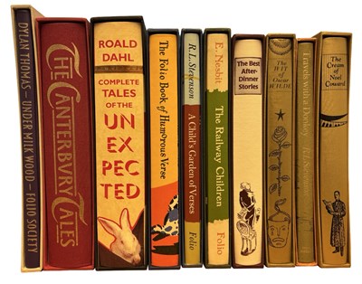 Lot 293 - FOLIO SOCIETY: 10 Titles: E NESBIT: THE...