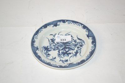 Lot 333 - An 18th Century Worcester porcelain stand or...
