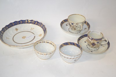 Lot 341 - Collection of late 18th Century Worcester...