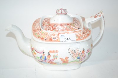 Lot 345 - A late 18th Century teapot probably Hilditch...