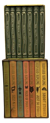 Lot 288 - FOLIO SOCIETY: 2 boxed sets: RUDYARD KIPLING,...