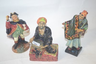 Lot 348 - Group of three Royal Doulton figures including...