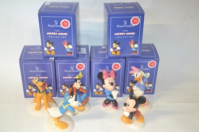 Lot 349 - A Royal Doulton Mickey Mouse collection of...