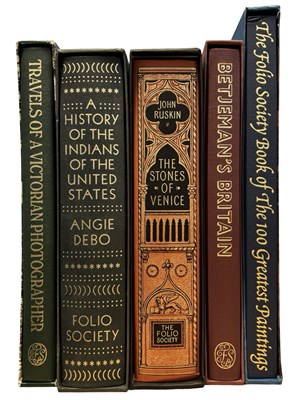 Lot 313 - FOLIO SOCIETY: 5 Titles: BETJEMAN'S BRITAIN;...
