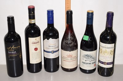 Lot 175 - Six bottles of various wine