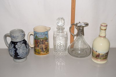 Lot 222 - Mixed Lot: Decanters, reproduction Somerset...