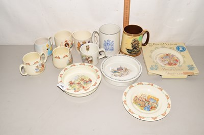Lot 236 - Group of Royal Doulton Bunnikins table wares,...