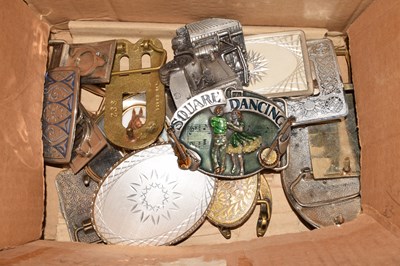 Lot 98 - Group of various collectors belt buckles