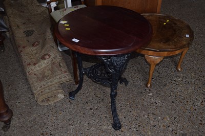 Lot 343 - Cast based pub table