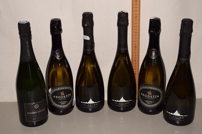 Lot 514 - Six bottles of sparkling wine to include Prosecco
