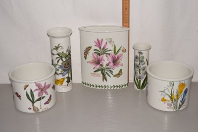 Lot 565 - A quantity of Portmeirion plant pots and vases