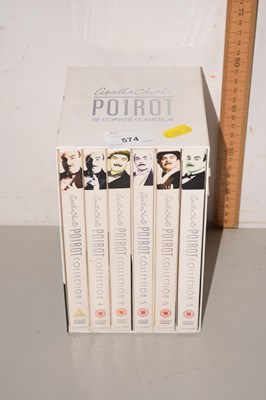 Lot 574 - Poirot - Complete collection of DVD's