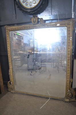 Lot 407 - A large 19th Century gilt framed over mantel...