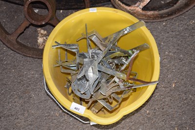 Lot 403 - A bucket of mole traps