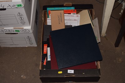 Lot 602 - Stamp albums and books on stamp collecting