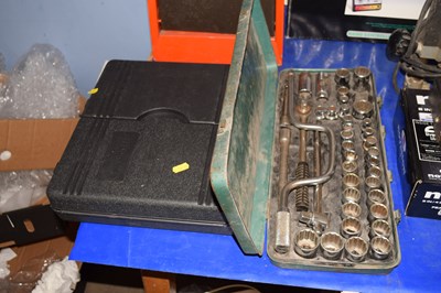 Lot 646 - Two tool boxes and contents