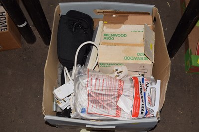 Lot 639 - Assorted electrical accessories