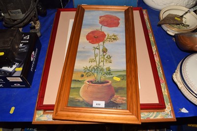 Lot 659 - Three various prints, framed