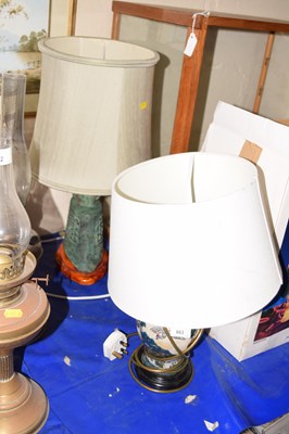 Lot 663 - Two table lamps