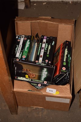 Lot 678 - DVD's