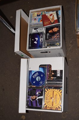 Lot 683 - Two boxes of assorted CD's