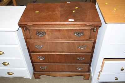 Lot 737 - A reproduction Georgian mahogany bachelors...