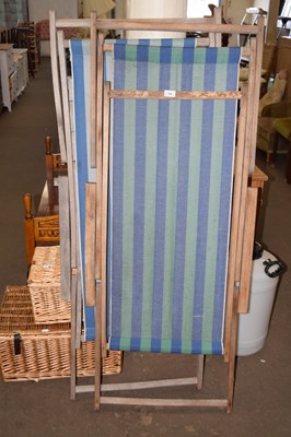 Lot 759 - Two deckchairs
