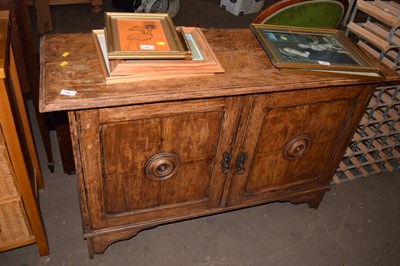 Lot 768 - A twin doored sideboard