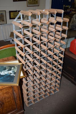 Lot 767 - A large wine rack