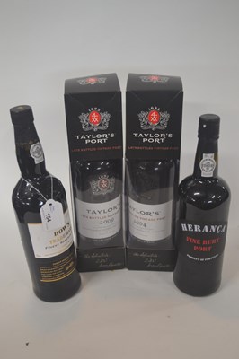 Lot 154 - Port: to include Taylor's Late Bottled Vintage...