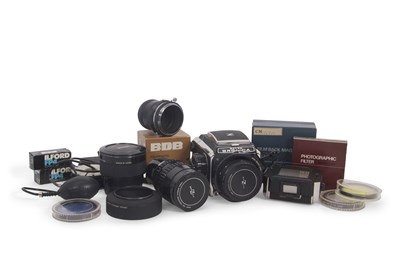 Lot 167 - A Zenza Bronica S2 SLR, c.1965; together with...