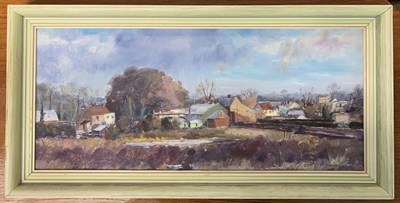 Lot 25 - Geoffrey Burrows (b.1934), "Melting Snow, St....