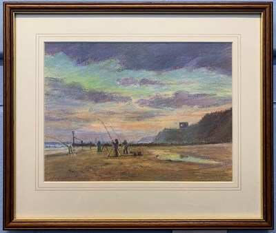 Lot 30 - Geoffrey Burrows (b.1934), "Fishing the...