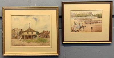 Lot 28 - Geoffrey Burrows (b.1934), "Trooping the...