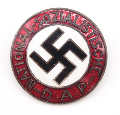 Lot 35 - Third Reich NSDAP Enamelled Party membership...
