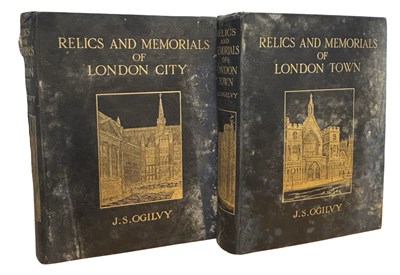 Lot 479 - J S OGILVY: 2 Titles: RELICS AND MEMORIALS OF...